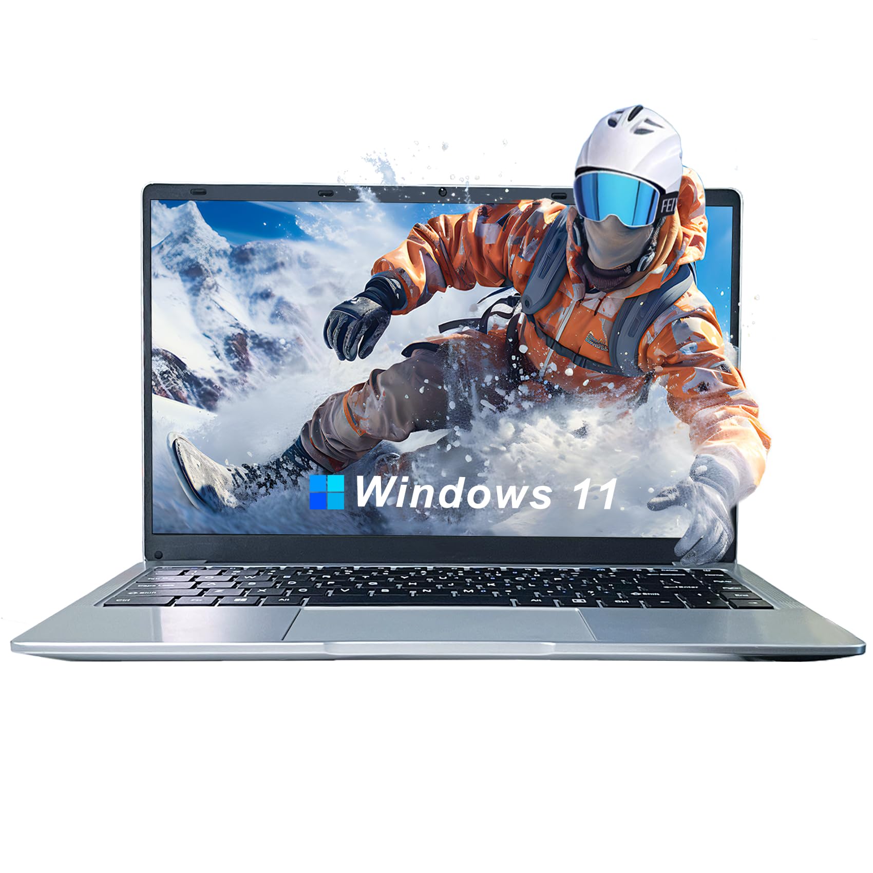 QuadCore 14-Inch Windows 11 Laptop