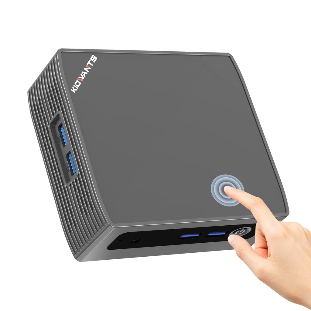 TouchPad Mini PC KN1 Intel N4000 8GB RAM 128GB Storage Dual 4K Display