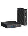 AC8 V2 Fanless N100 Mini PC Dual LAN 8GB RAM 128GB SSD