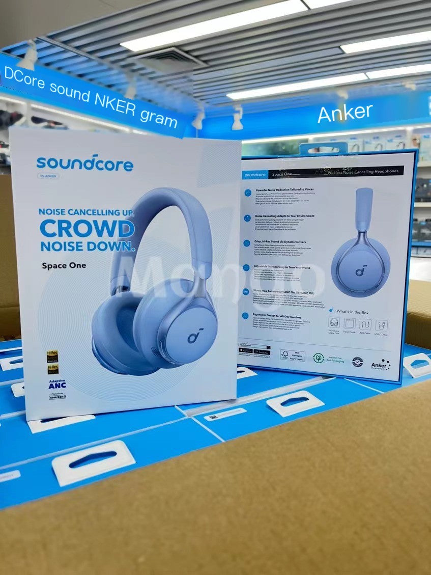 Soundcore Space One Elite Bluetooth Headphones - comfortable over ear headphones