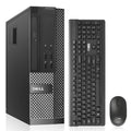 Dell OptiPlex 9010 Enhanced i7 Dual Monitor Desktop Bundle (Renewed)