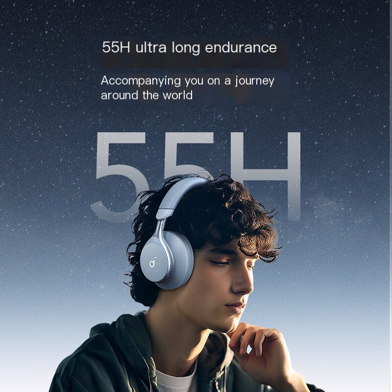 Soundcore Space One Elite Bluetooth Headphones - comfortable over ear headphones